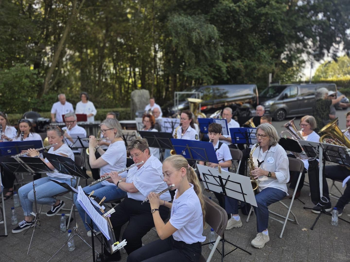 Jeugdharmonie en Nieuw Talent Orkest op het Drielandenpunt
