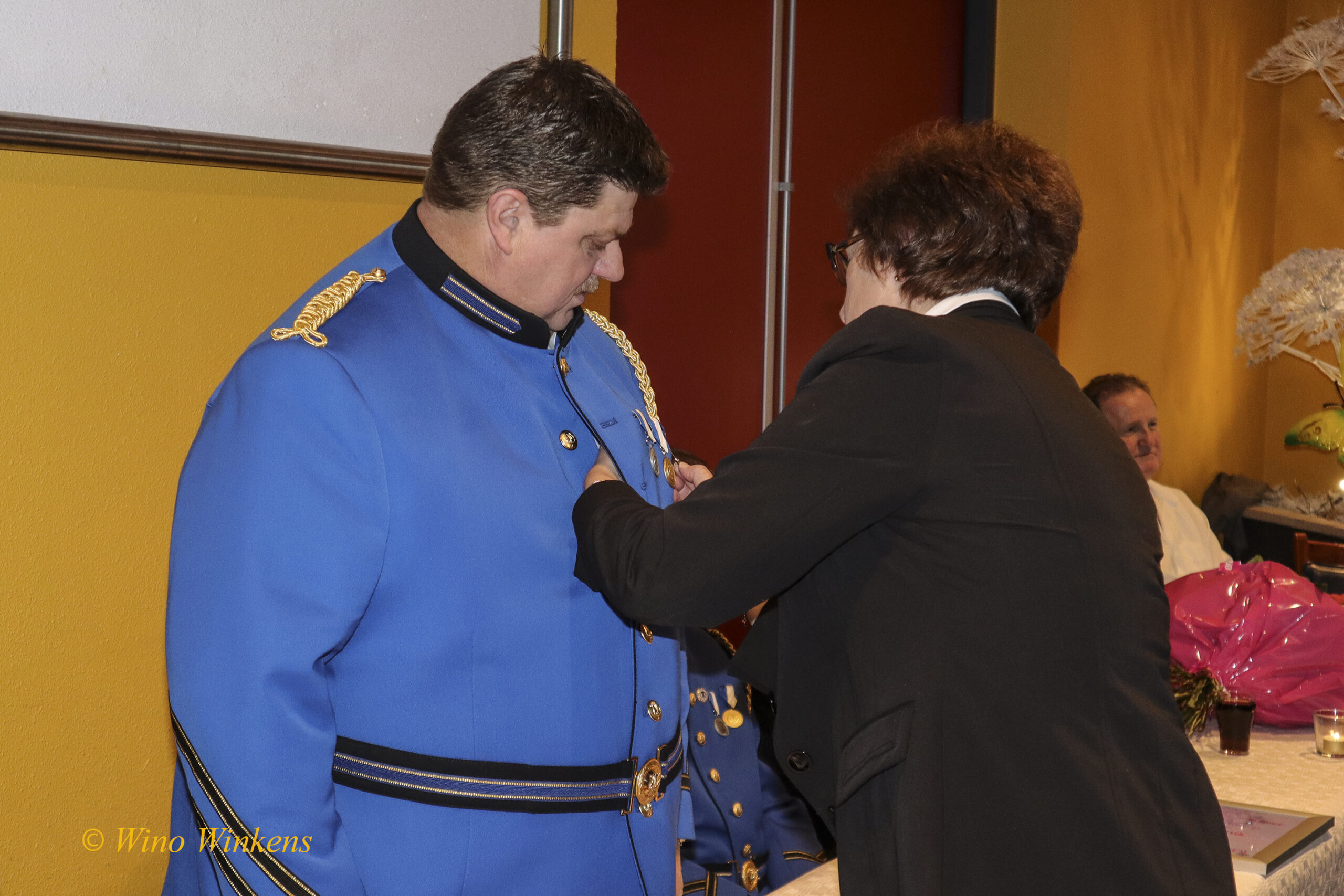 Huldiging tijdens het Ceciliafeest van 2018