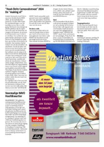 Voorvertoning krantenknipsel: Sjwiesj de moel – achter de schermen