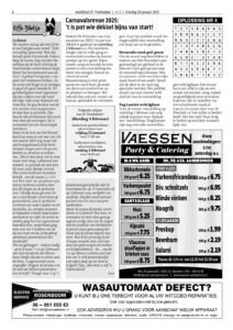 Voorvertoning krantenknipsel: ’t Is pot wie dèkkel – de première nadert