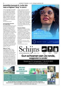 Krantenknipsel: Connections: vooruitblik