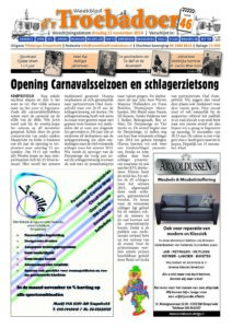 Krantenknipsel: De jubilarissen van 2014