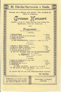Voorvertoning: 1912 Affieche Konzert