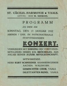 Voorvertoning: 1932 Programm