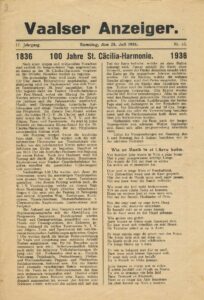 Voorvertoning: 1936 Vaalser Weekblad (01)