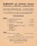 Vaals-Harmonie St Cecilia 1836 – 1946 Instrumentaal Concert