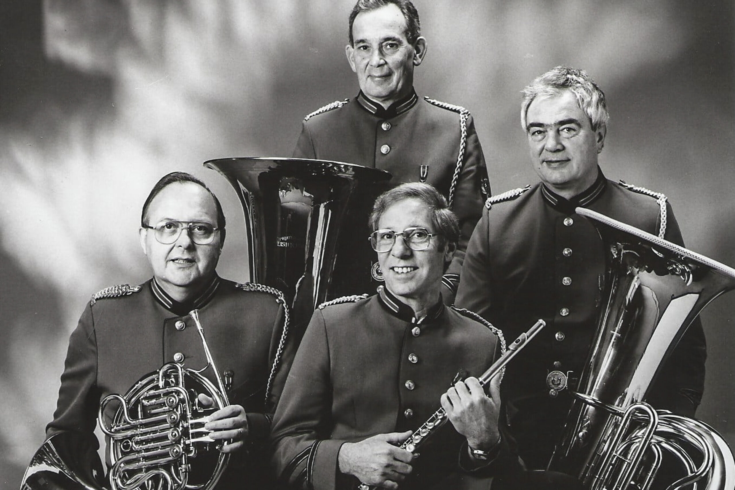 Jubilarissen van de harmonie in 1987