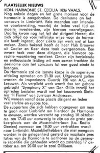 Voorvertoning: Voorbeschouwing concours Limbricht, 1987