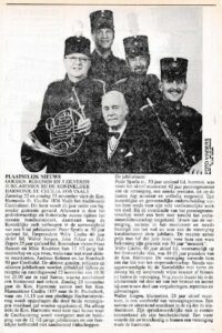 Voorvertoning: Gouden, robijnen en zilveren jubilarissen, november 1997