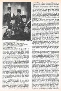 Voorvertoning: Ceciliafeest en vaandelwijding — voorbeschouwing, november 1998