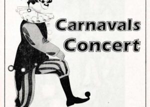Origineel krantenknipsel: Carnavalsconcert 2002 – een koninklijke Polterovend op de bühne