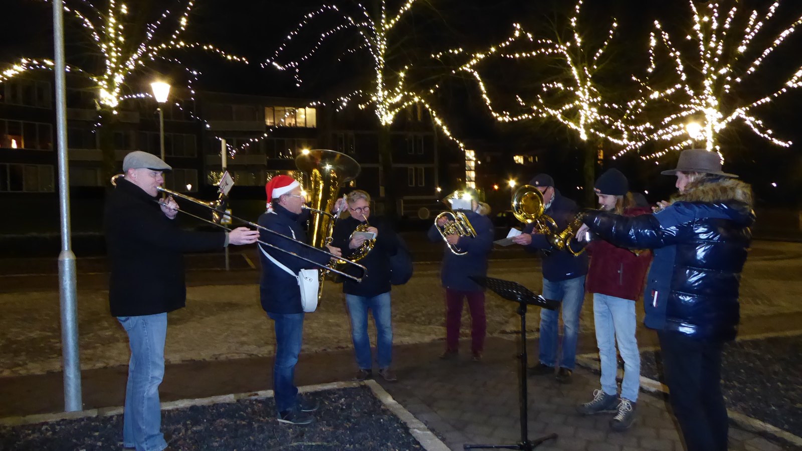 Kerstnacht Koperensemble — archiefbeeld 2