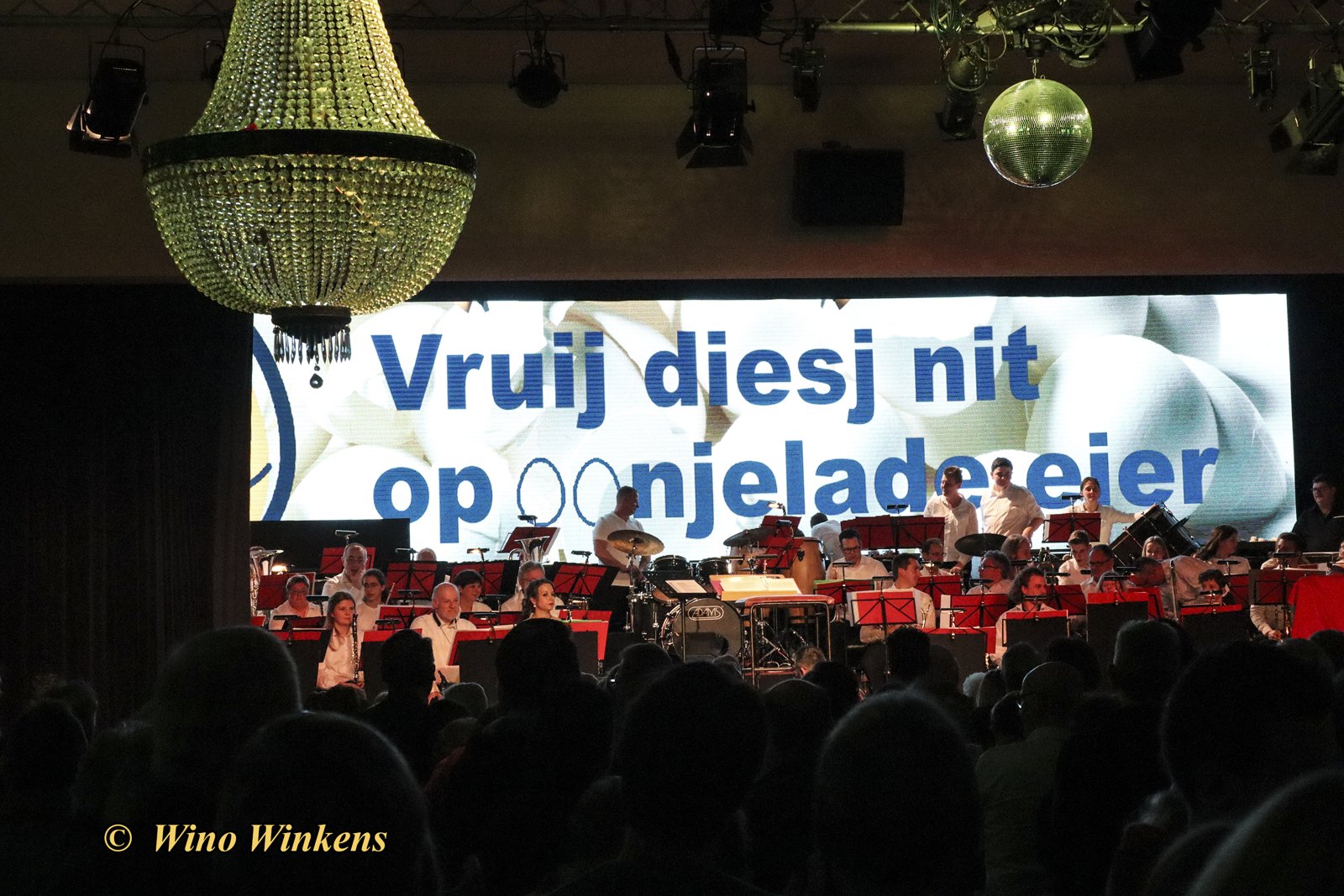 HDCR Vruij diesj nit op oonjelade eier — archiefbeeld 3