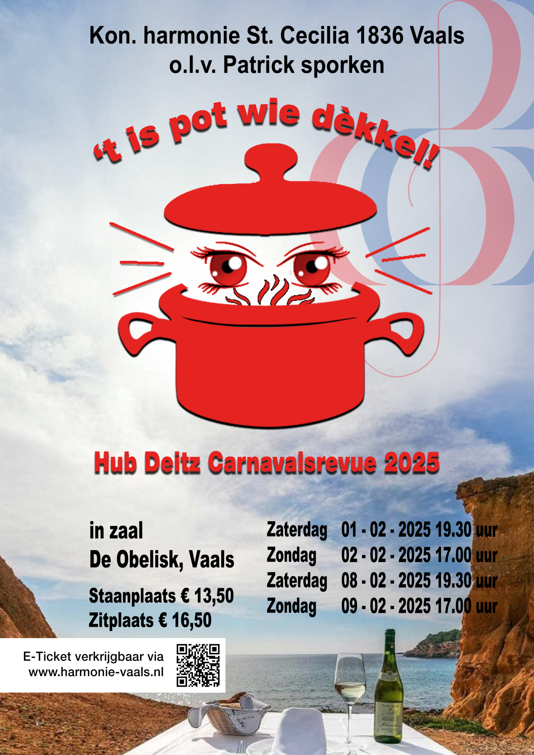 Poster Hub Deitz Carnavalsrevue 2025