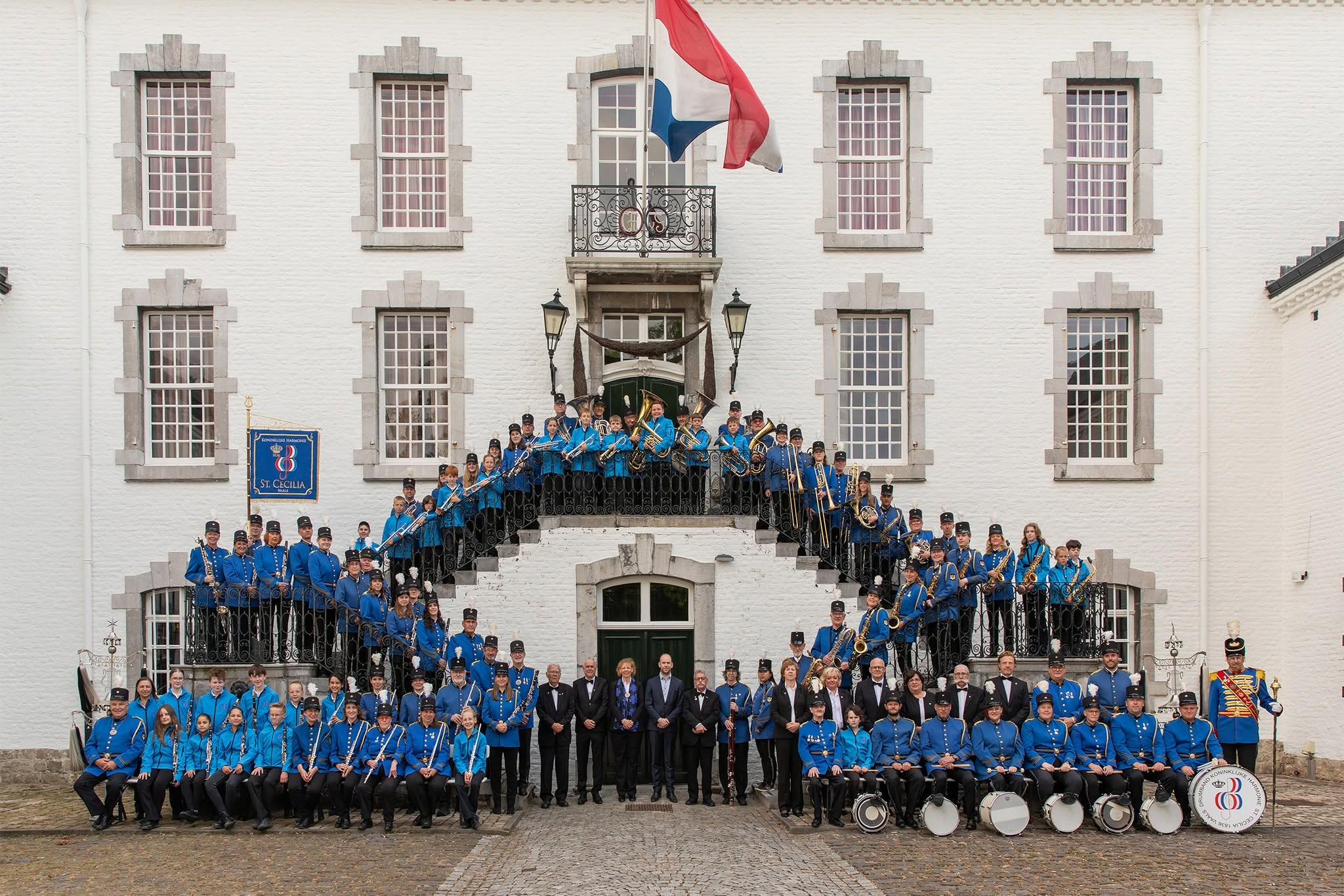 Koninklijke Harmonie St. Cecilia Vaals – groepsfoto 2026