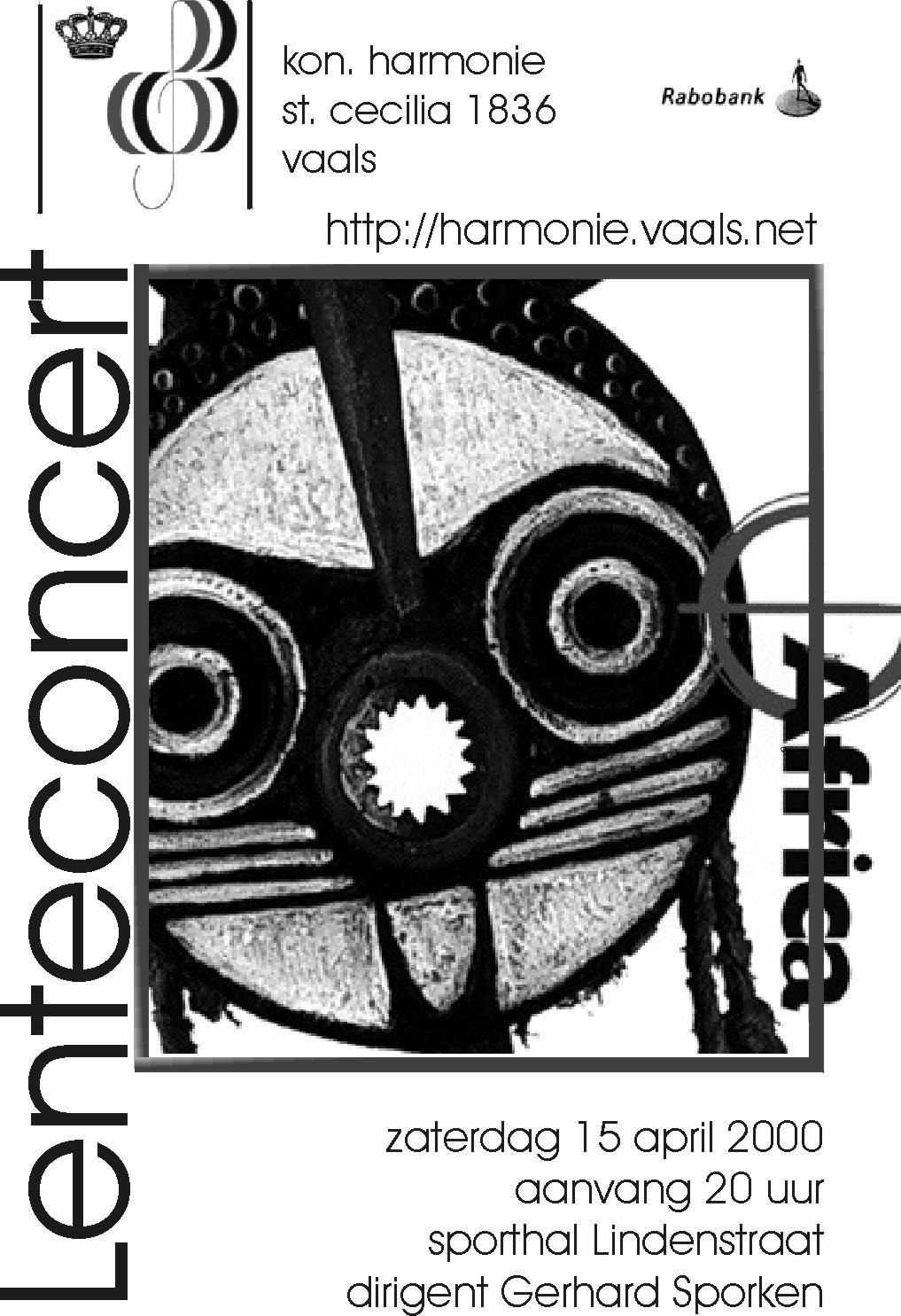 15 april 2000 Lenteconcert "Africa"