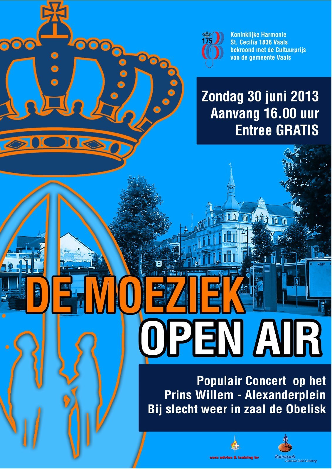 30 juni 2013 Open Air Concert op het Prins Willem-Alexanderplein