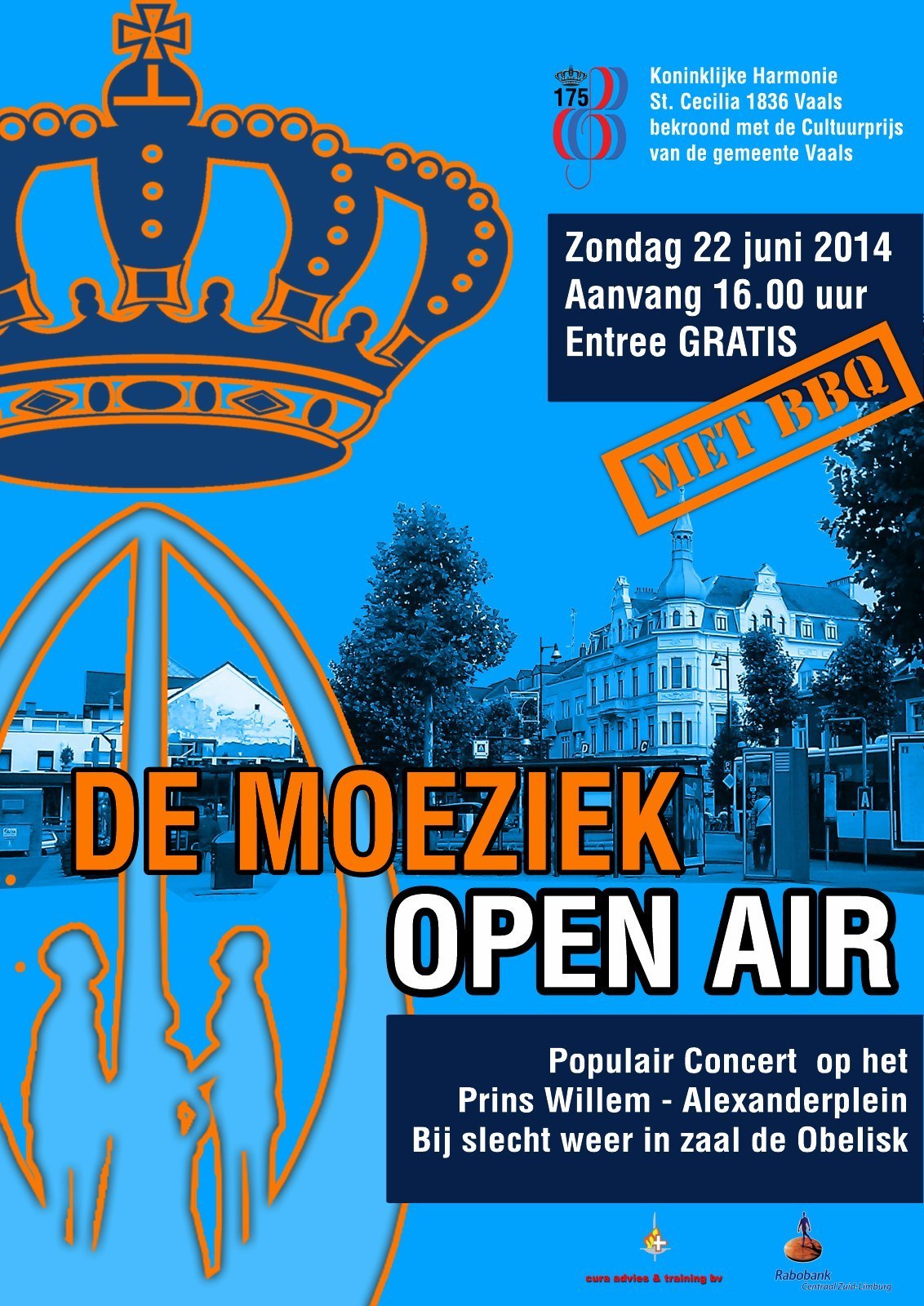 22 juni 2014 Open Air Concert op het Prins Willem-Alexanderplein